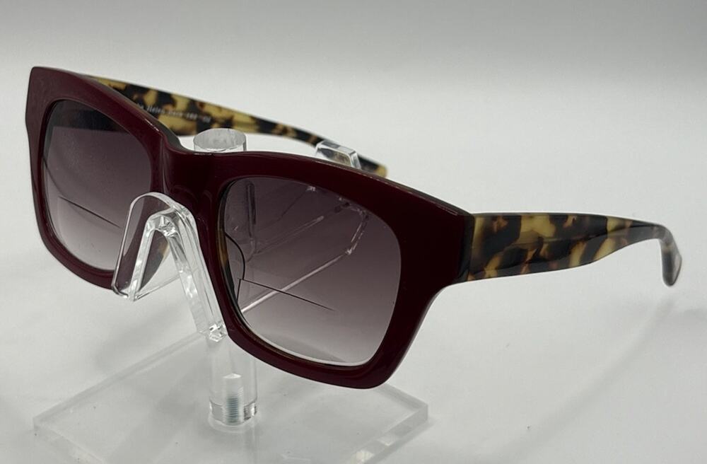 Eyebobs Helen Back 162 02 Sunglasses Burgundy Tortoise Gradient Lens